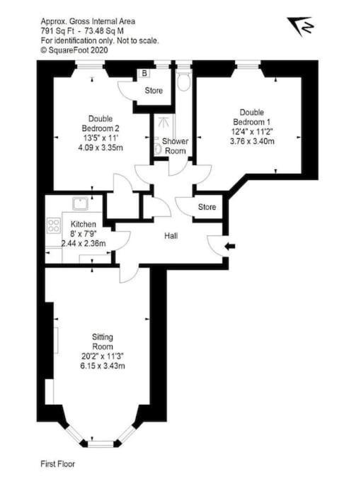 Cosy 2 Bedroom Flat In Единбург Екстериор снимка